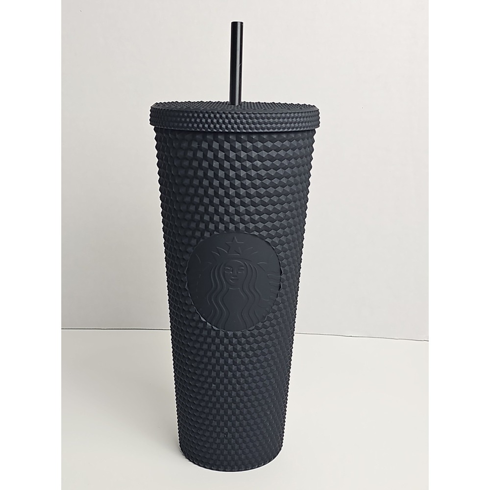 Starbucks Limited Edition Studded Tumbler Cup - Matte Black Venti Cup 24oz